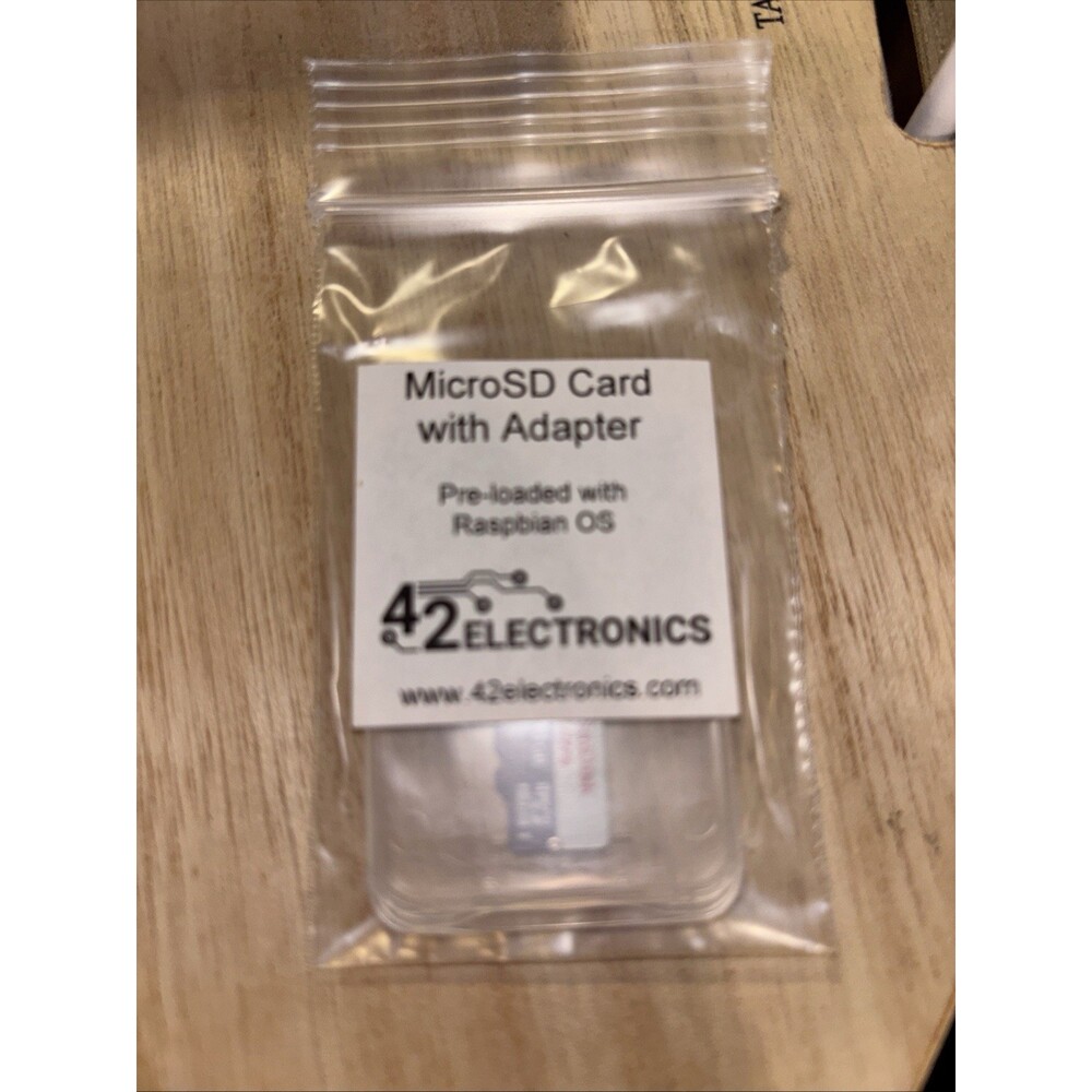 NEW Micro SD Card With Adapter Preloaded Raspian OS Raspberry Pi?